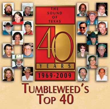 CD Cover of Tumbleweed's Top 40